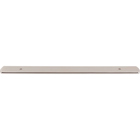 Top Knobs TK3277PN Wescott 12" Center to Center Pull Backplate Polished Nickel