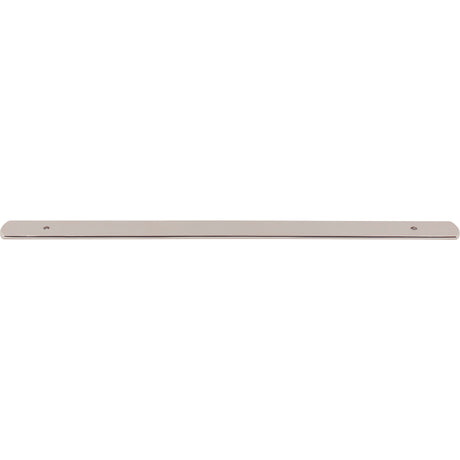 Top Knobs TK3276PN Wescott 12" Center to Center Pull Backplate Polished Nickel