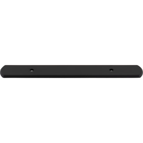 Top Knobs TK3271BLK Wescott 3 3/4" Center to Center Pull Backplate Flat Black