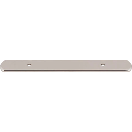 Top Knobs TK3271PN Wescott 3 3/4" Center to Center Pull Backplate Polished Nickel