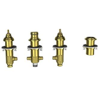 Toto TBMV 1/2" Deck Mount Tub Filler with Handshower Valve