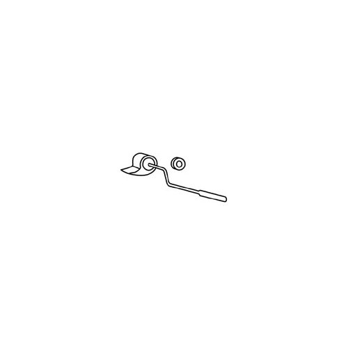 Toto THU061#03 THU061 Carusoe Left Hand Tank Lever with Arm Bone