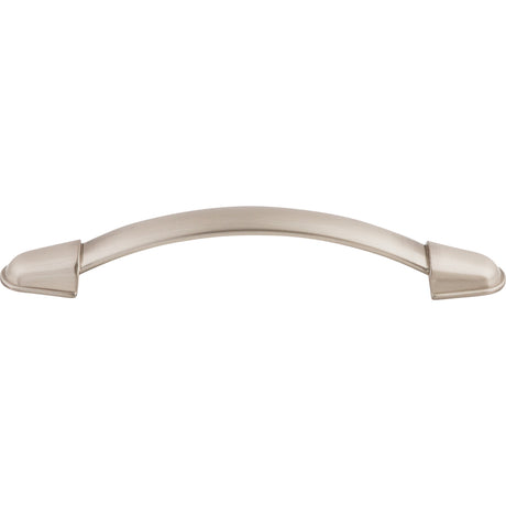 Top Knobs M1266 Buckle 5 1/16" Center to Center Bar Pull Brushed Satin Nickel