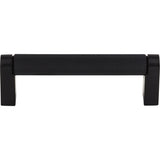 Top Knobs M2629 Amwell 3 3/4" Center to Center Bar Pull Flat Black