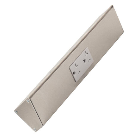 Task Lighting TR12-1GD-P-SN satin nickel angle power strip