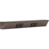 Task Lighting TR18-2BD-P-BZ bronze angle power strip