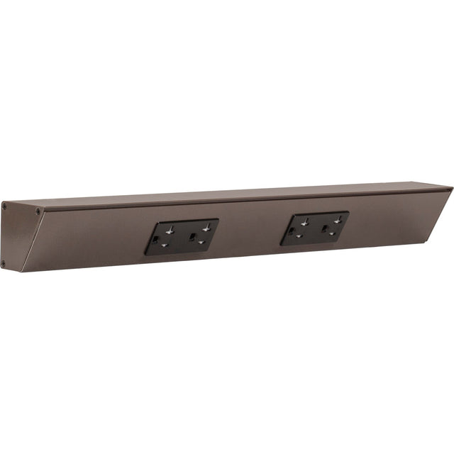 Task Lighting TR18-2BD-P-BZ bronze angle power strip