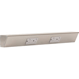 Task Lighting TR18-2GD-P-SN satin nickel angle power strip