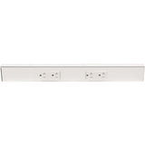 Task Lighting TR18-2WD-P-WT angle power strip