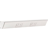 Task Lighting TR18-2WD-P-WT white angle power strip