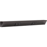 Task Lighting TR24-2BD-P-BK black angle power strip