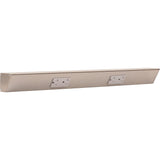 Task Lighting TR24-2GD-P-SN satin nickel angle power strip