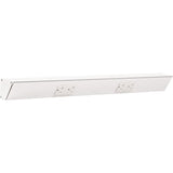 Task Lighting TR24-2WD-P-WT white angle power strip
