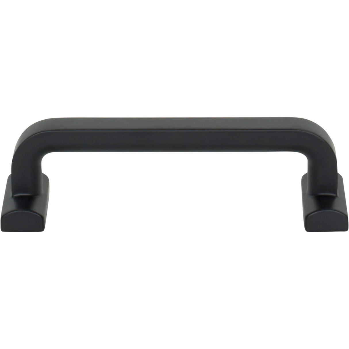 Top Knobs TK3162BLK Harrison 3 3/4" Center to Center Bar Pull Flat Black