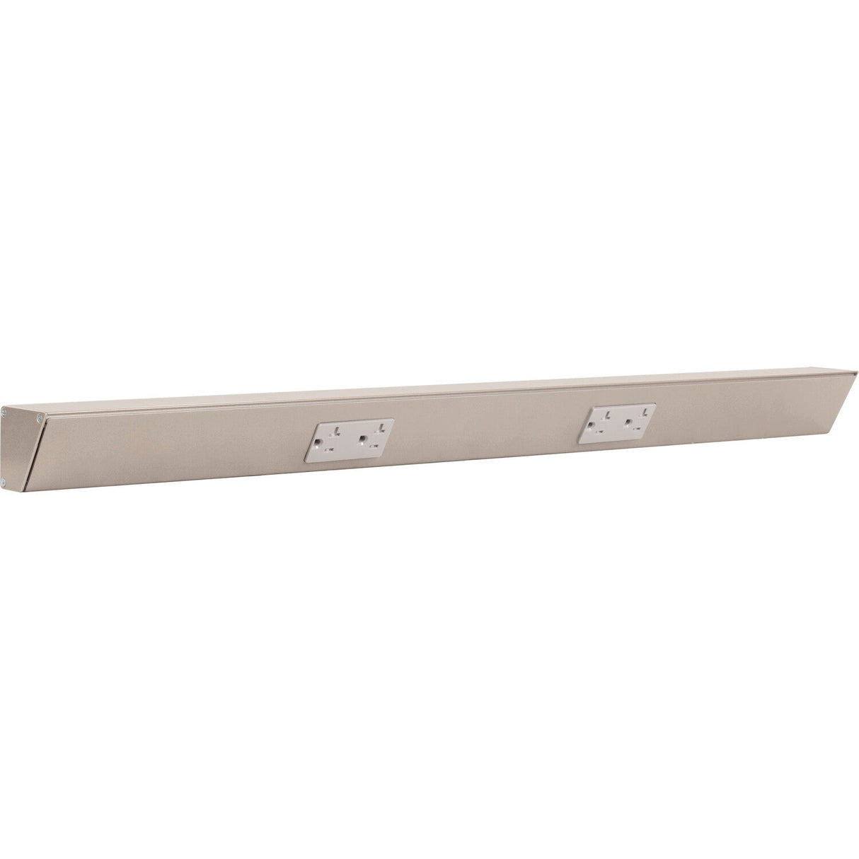 Task Lighting TR30-2GD-P-SN satin nickel angle power strip