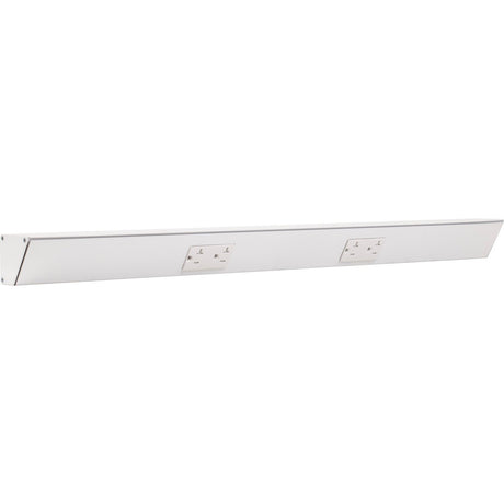 Task Lighting TR30-2WD-P-WT white angle power strip