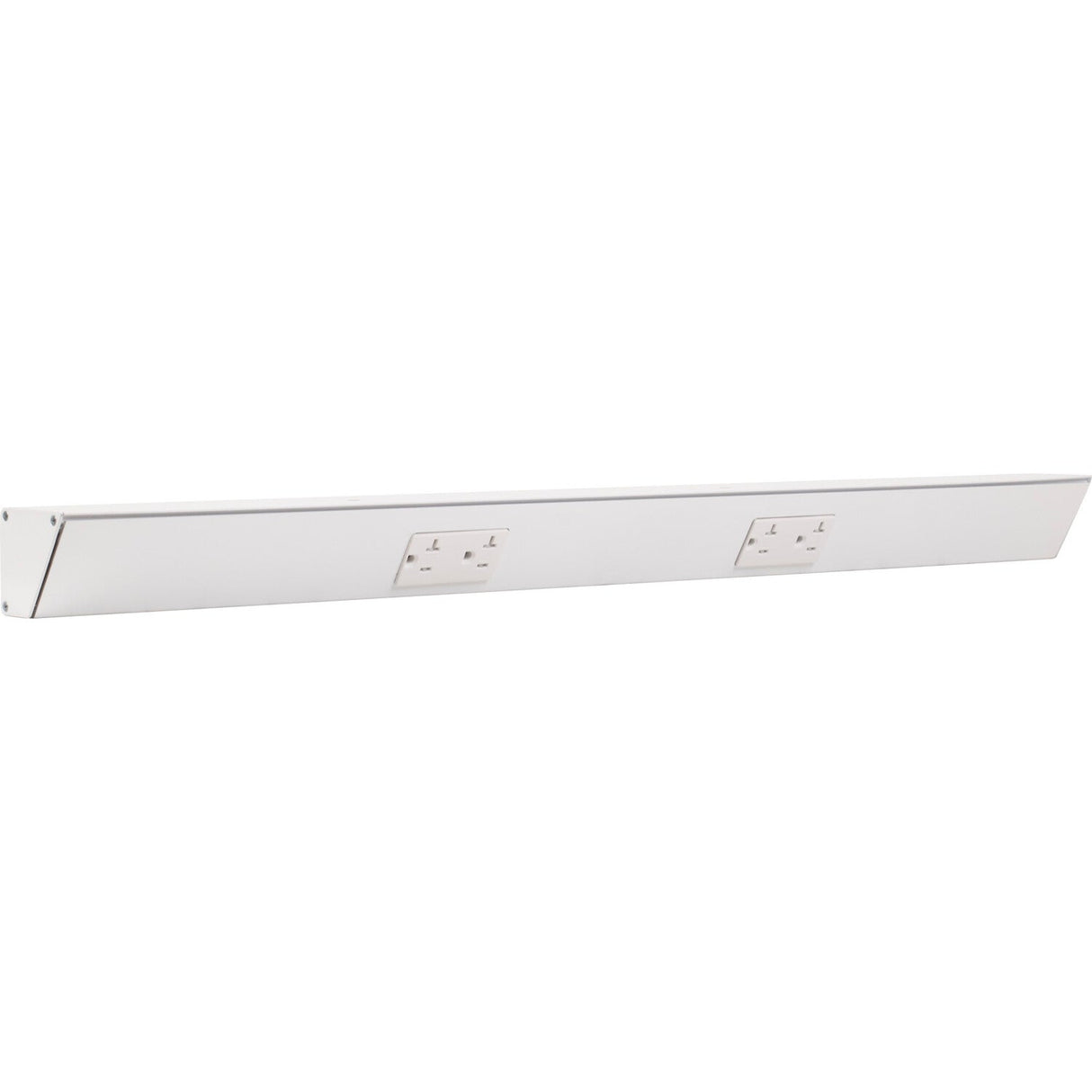 Task Lighting TR30-2WD-P-WT white angle power strip
