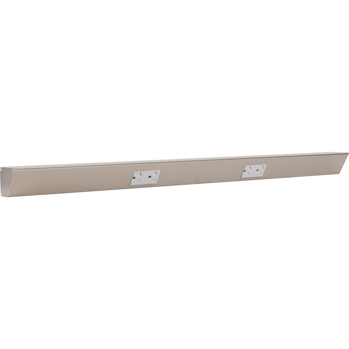 Task Lighting TR36-2GD-P-SN satin nickel angle power strip