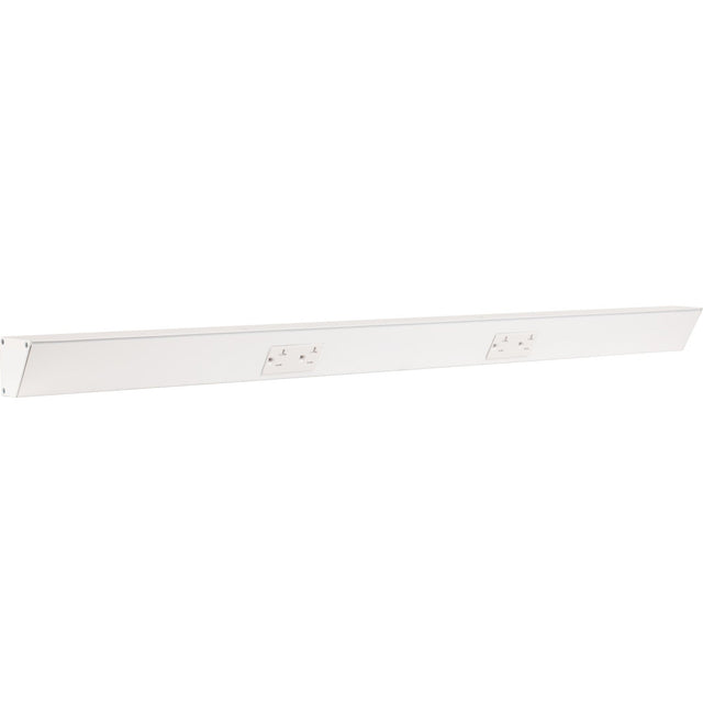 Task Lighting TR36-2WD-P-WT white angle power strip