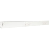 Task Lighting TR72-4WD-P-WT white angle power strip