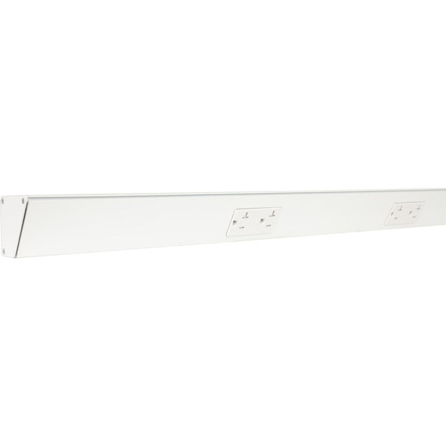 Task Lighting TR72-4WD-P-WT white angle power strip