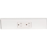 Task Lighting TR9-1WD-P-WT angle power strip