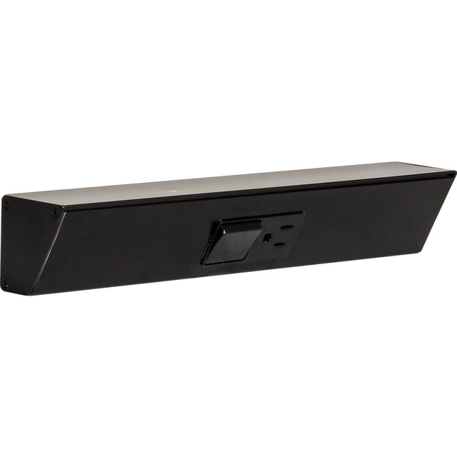 Task Lighting TRS12-1B-BK black angle power strip