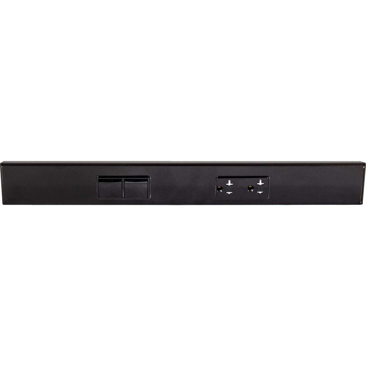 Task Lighting TRS18-2B-BK-LS angle power strip