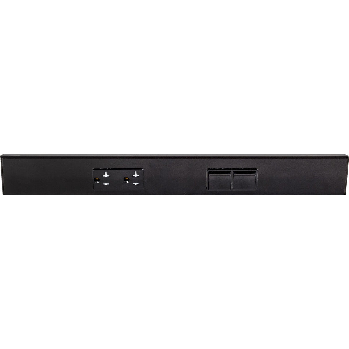 Task Lighting TRS18-2B-BK-RS angle power strip