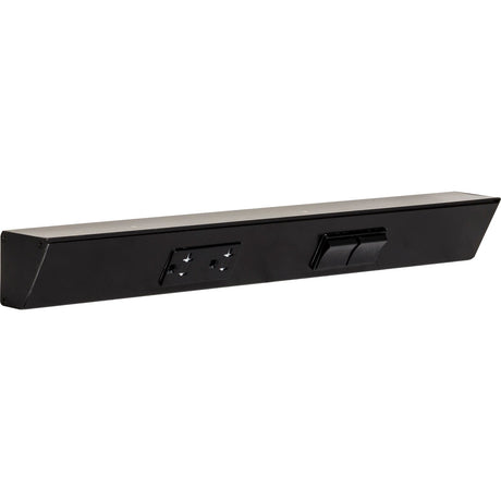 Task Lighting TRS18-2B-BK-RS black angle power strip