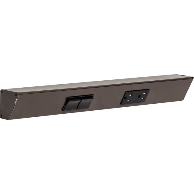 Task Lighting TRS18-2B-BZ-LS bronze angle power strip
