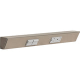 Task Lighting TRS18-2G-SN-LS satin nickel angle power strip