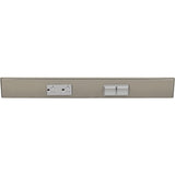 Task Lighting TRS18-2G-SN-RS angle power strip