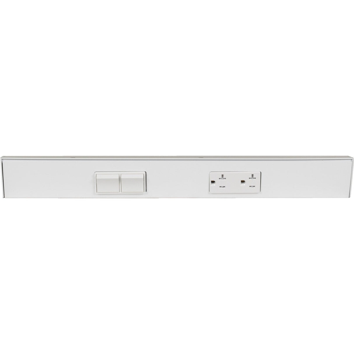 Task Lighting TRS18-2W-WT-LS angle power strip