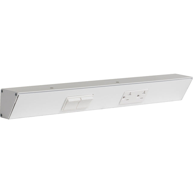 Task Lighting TRS18-2W-WT-LS white angle power strip
