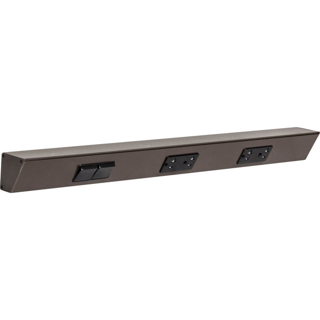 Task Lighting TRS24-3B-BZ-LS bronze angle power strip