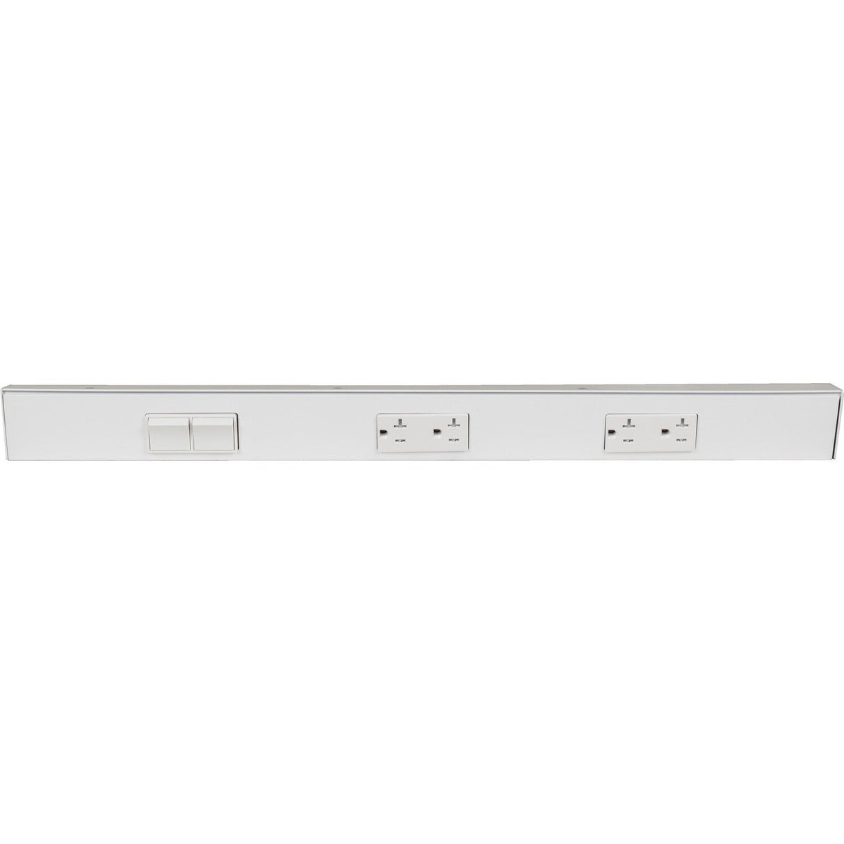 Task Lighting TRS24-3W-WT-LS angle power strip