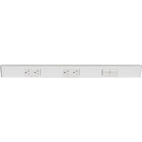 Task Lighting TRS24-3W-WT-RS angle power strip