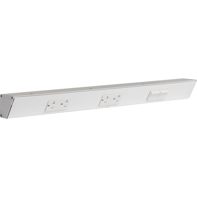 Task Lighting TRS24-3W-WT-RS white angle power strip