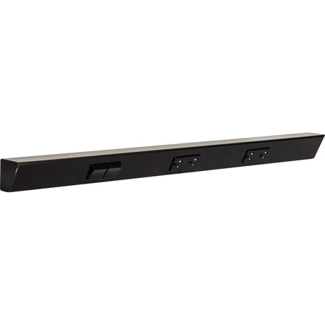 Task Lighting TRS30-3B-BK-LS black angle power strip