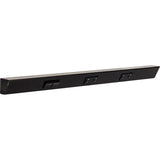Task Lighting TRS30-3B-BK-LS black angle power strip
