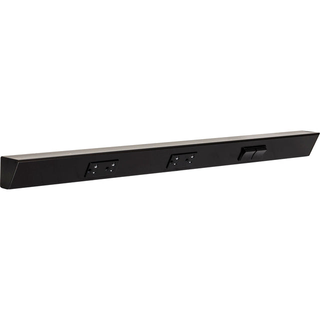 Task Lighting TRS30-3B-BK-RS black angle power strip