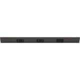 Task Lighting TRS30-3B-BZ-RS angle power strip