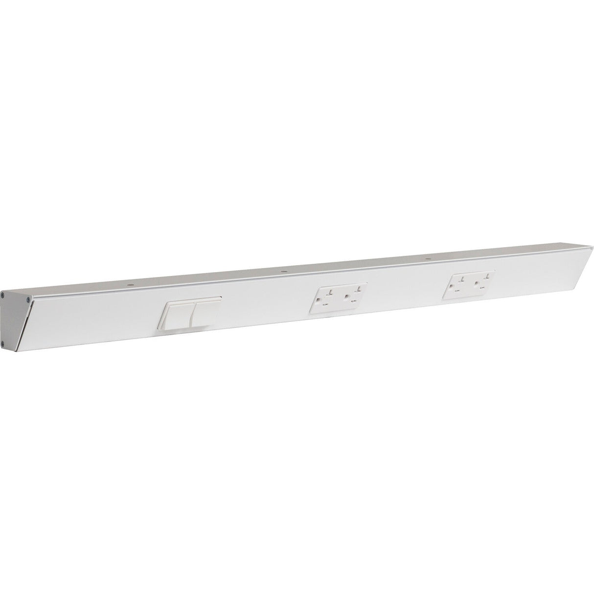 Task Lighting TRS30-3W-WT-LS white angle power strip