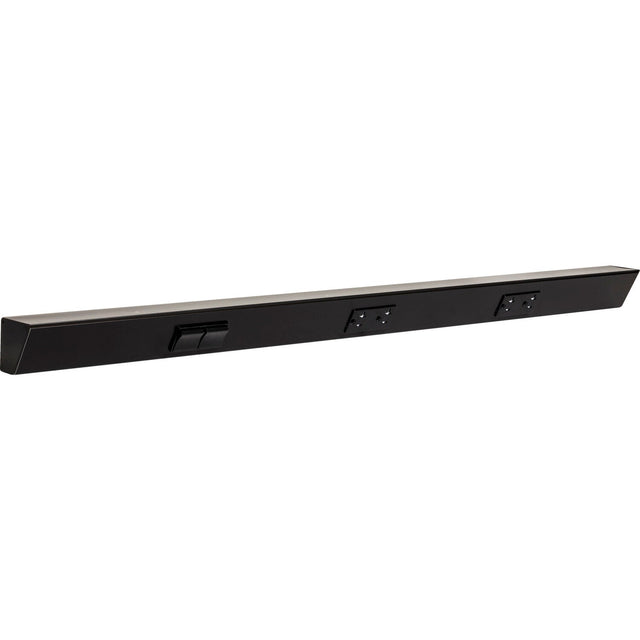 Task Lighting TRS36-3B-BK-LS black angle power strip