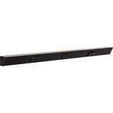 Task Lighting TRS36-3B-BK-RS black angle power strip