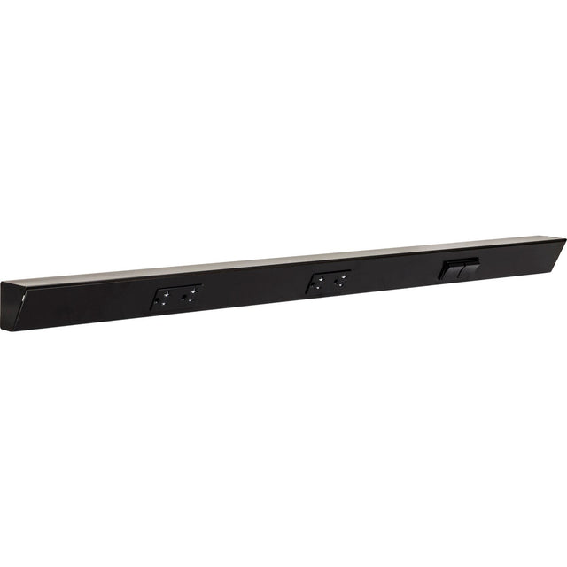 Task Lighting TRS36-3B-BK-RS black angle power strip