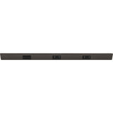 Task Lighting TRS36-3B-BZ-LS angle power strip