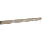 Task Lighting TRS36-3G-SN-RS satin nickel angle power strip