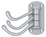 Deltana TSH40U26D brushed chrome swivel hook